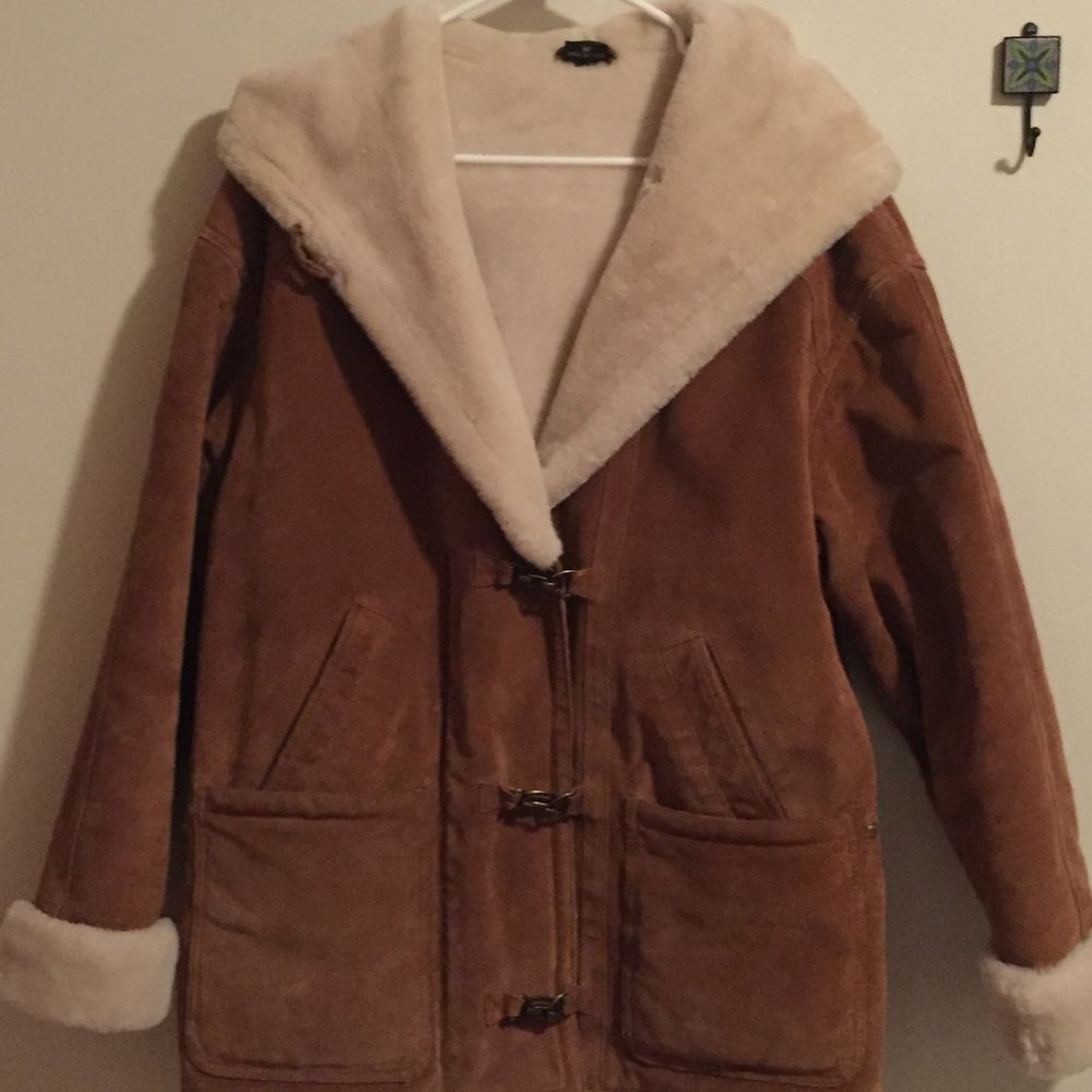 Vintage suede coat